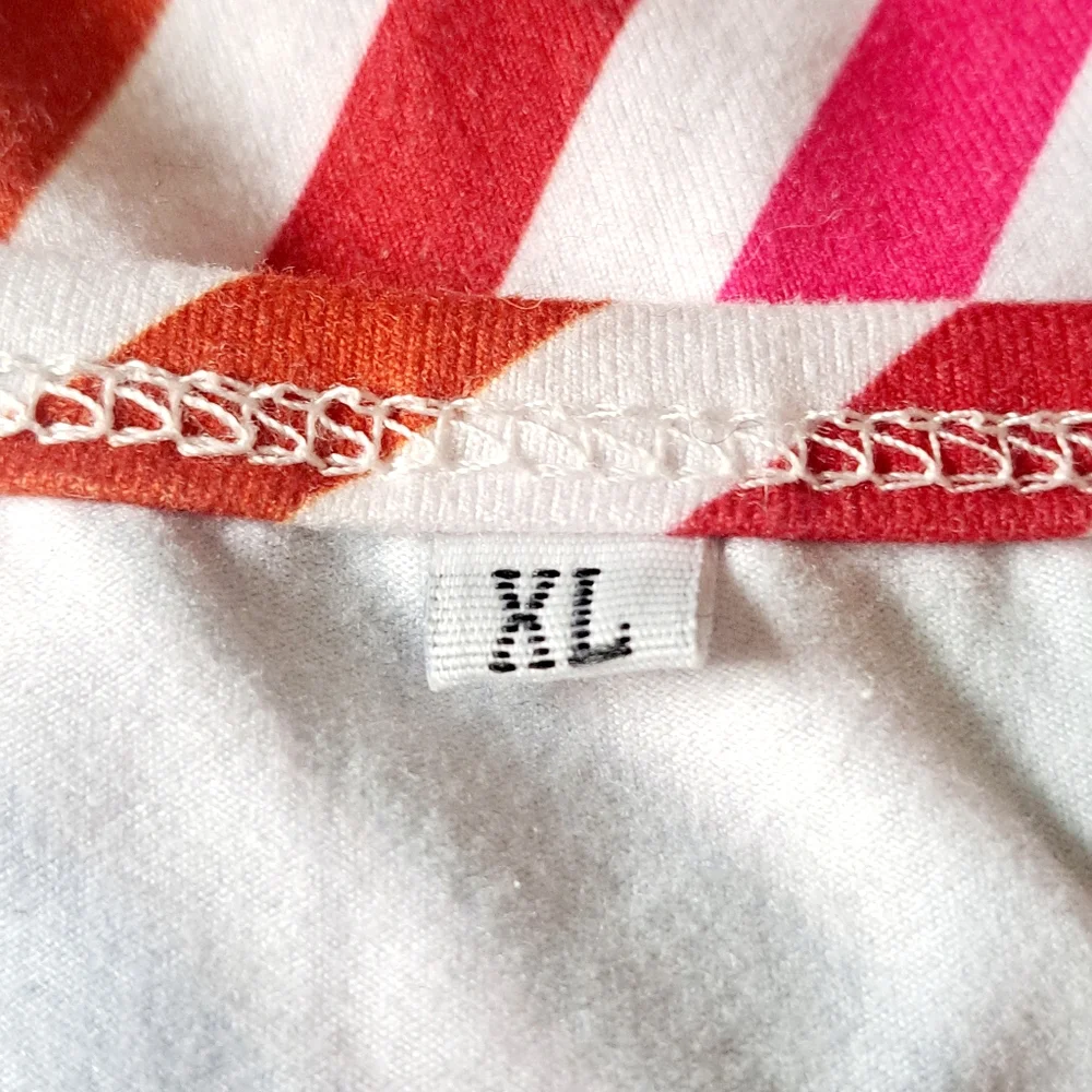Colorful Diagonal Striped Fit Flare Dress Women's Size XL Classic Dainty Summer - Picture 8 of 11